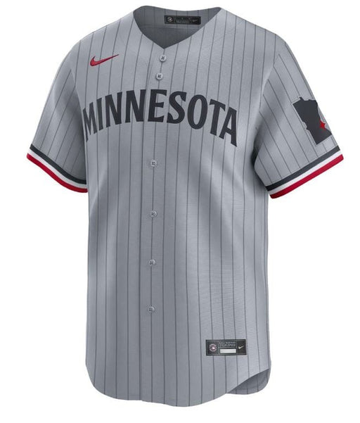 Men's Byron Buxton Minnesota Twins Nike Gray Away Limited Player Jersey