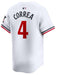 Nike Adult Jersey Men's Carlos Correa Minnesota Twins Nike White Home Limited Player Jersey