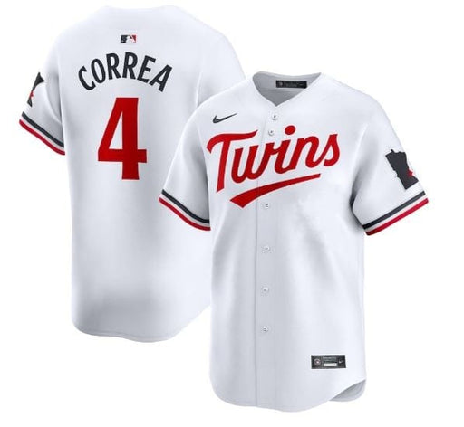 Men's Carlos Correa Minnesota Twins Nike White Home Limited Player Jersey