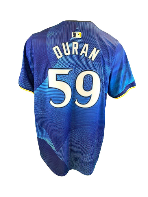 Nike Adult Jersey Men's Jhoan Duran Minnesota Twins Nike 2024 City Connect Blue Limited Player Jersey