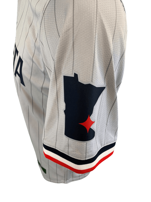 Nike Adult Jersey Men's Jhoan Duran Minnesota Twins Nike Gray Away Limited Player Jersey