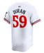 Men's Jhoan Duran Minnesota Twins Nike White Home Limited Player Jersey