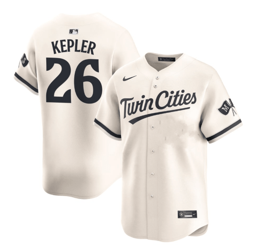 Nike Adult Jersey Men's Max Kepler Minnesota Twins Nike Cream Alternate Limited Player Jersey