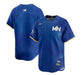 Men's Minnesota Twins Nike 2024 City Connect Blue Limited Blank Jersey