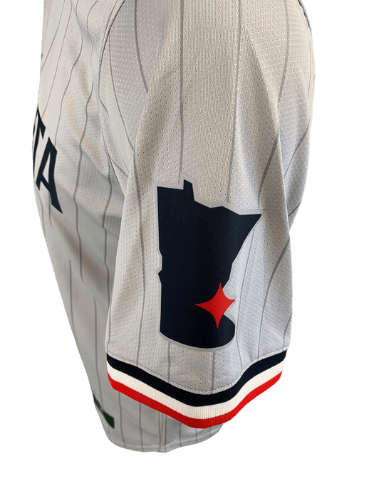 Nike Adult Jersey Men's Pablo Lopez Minnesota Twins Nike Gray Away Limited Player Jersey