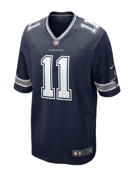 Nike Adult Jersey Micah Parsons Dallas Cowboys Nike Navy Game Jersey - Men's