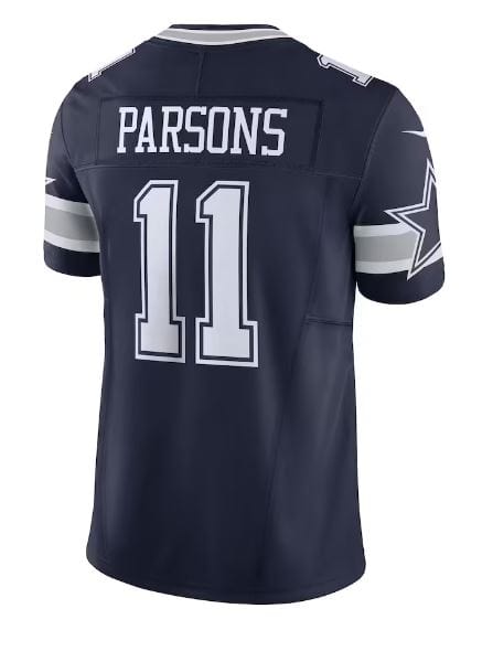 Micah Parsons Dallas Cowboys Nike Navy Vapor F.U.S.E. Limited Jersey, XL / Navy