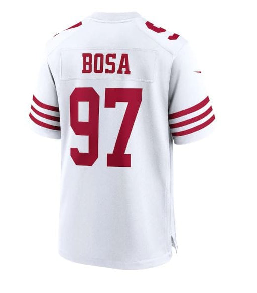 Nike Adult Jersey Nick Bosa San Francisco 49ers Nike White Game Jersey - Men's