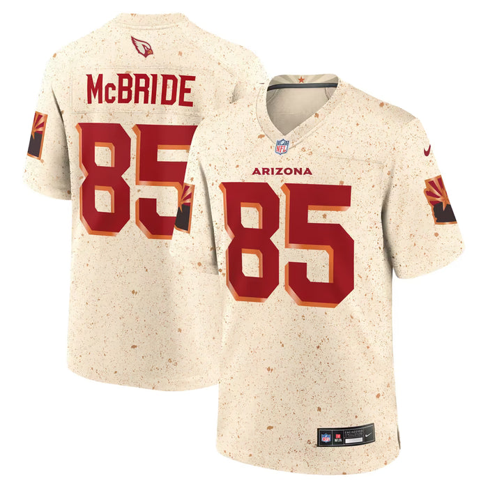 Nike Adult Jersey Nike Trey McBride Natural Arizona Cardinals Rivalries Collection Game Jersey-Men's