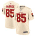 Nike Adult Jersey Nike Trey McBride Natural Arizona Cardinals Rivalries Collection Game Jersey-Men's