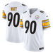 Nike Adult Jersey Pittsburgh Steelers T.J. Watt Nike White Vapor F.U.S.E. Stitched Limited Jersey-Men's