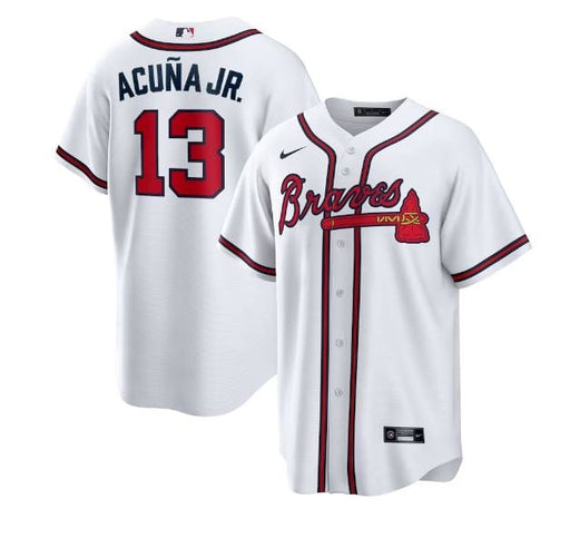Ronald Acuna Jr Atlanta Braves Nike White Replica Player Jersey