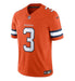 Nike Adult Jersey Russell Wilson Denver Broncos Nike Throwback Orange Vapor F.U.S.E. Limited Jersey