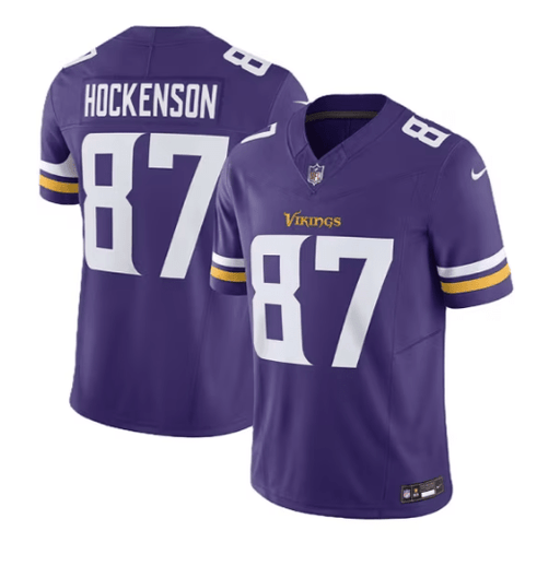 Nike Adult Jersey TJ Hockenson Minnesota Vikings Nike Purple Home Vapor F.U.S.E. Limited Jersey - Men's