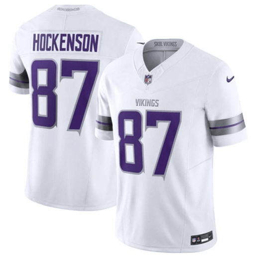 Nike Adult Jersey TJ Hockenson Minnesota Vikings Nike White Winter Warrior Vapor F.U.S.E. Limited Jersey - Men's