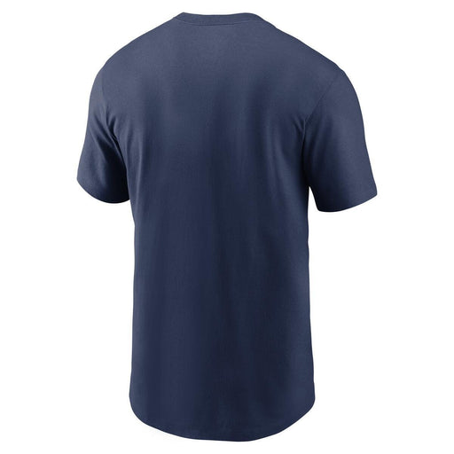 Nike Apparel MLB Boston Red Sox Navy Nike MLB Cotton Icon Home Plate Logo Short Sleeve T-Shirt - Men's