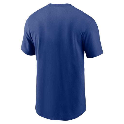 Chicago Cubs Blue Nike MLB Cotton Icon Home Plate Logo Short Sleeve T-Shirt - Men's