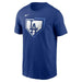 Los Angeles Dodgers Blue Nike MLB Cotton Icon Home Plate Logo Short Sleeve T-Shirt - Men's
