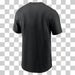 Nike Apparel MLB Minnesota Twins Black Nike MLB Cotton Fashion Hot Corner Overlap Logo Short Sleeve T-Shirt - Men's