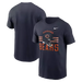 Nike Apparel NFL 2026 Nike Chicago Bears REFLEXPLAY Navy Tee