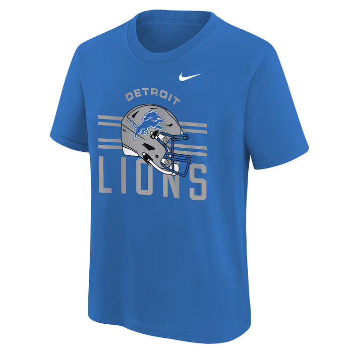 Nike Apparel NFL 2026 Nike Detroit Lions REFLEXPLAY Blue Tee