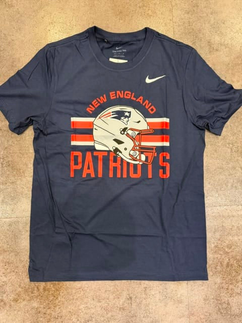 Nike Apparel NFL 2026 Nike New England Patriots REFLEXPLAY Navy tee