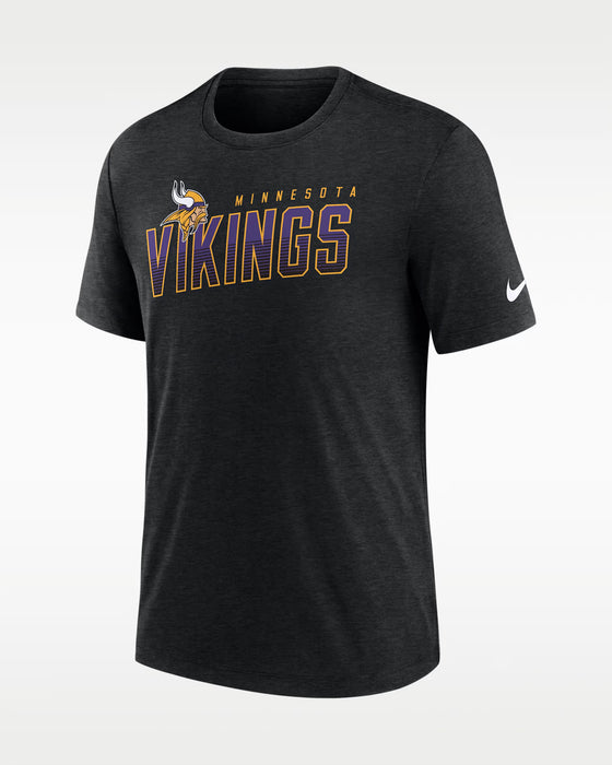 Nike Apparel NFL Youth Nike Minnesota Vikings Graphite Grey Tee