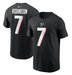 Adult Bijan Robinson Atlanta Falcons Nike Black Name & Number Player T-Shirt - Men's
