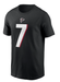 Adult Bijan Robinson Atlanta Falcons Nike Black Name & Number Player T-Shirt - Men's