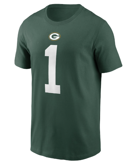 Adult Micah Parsons Green Bay Packers Nike Green Name & Number Player T-Shirt - Men's