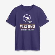 Nike Shirts Adult Minnesota Vikings Nike Purple Final Sprint Dri FIT T-Shirt - Men's