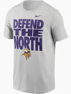 Nike Shirts Adult Nike NFL Minnesota Vikings Defend the North T-Shirt