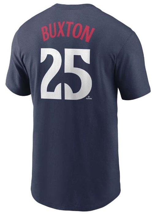 Byron Buxton Minnesota Twins Nike Navy Name & Number T-Shirt - Men's