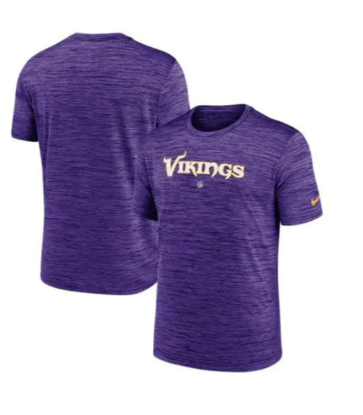 Minnesota Vikings Nike Purple Dri-Fit Team Issue Velocity T-Shirt