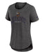 Nike Shirts Women's Minnesota Vikings Nike Heathered Charcoal TriBlend T-Shirt