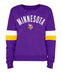 Nike Shirts Women's Minnesota Vikings Nike Purple Crewneck Pullover Sweatshirt