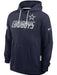 Nike Sweatshirts Adult Dallas Cowboys Nike Navy 2026 Sideline Standard Issue Hooded Sweatshirt - Men's
