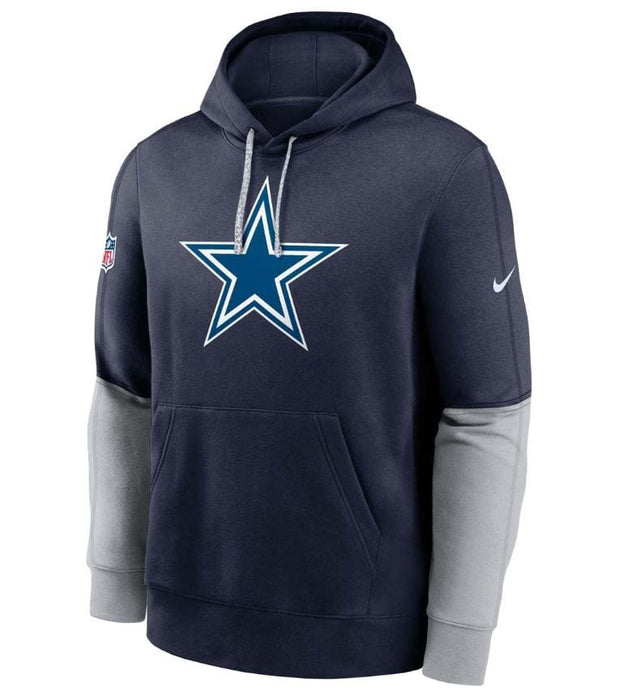 Nike Sweatshirts Adult Dallas Cowboys Nike Navy Team Issue Club Hooded Sweatshirt - Men's