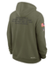 Nike Sweatshirts Adult Denver Broncos Nike Olive 2025 Salute to Service Sideline Hooded Sweatshirt - Men's