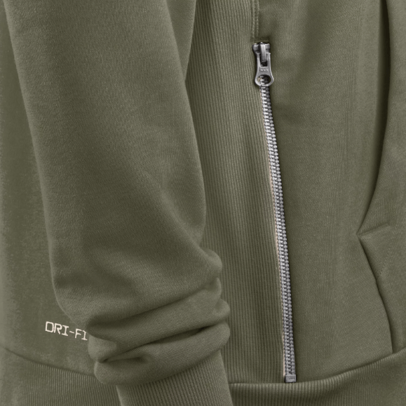 Nike Sweatshirts Adult Denver Broncos Nike Olive 2025 Salute to Service Sideline Hooded Sweatshirt - Men's