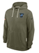 Nike Sweatshirts Adult Detroit Lions Nike Olive 2025 Salute to Service Sideline Hooded Sweatshirt - Men's