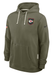 Nike Sweatshirts Adult Kansas City Chiefs Nike Olive 2025 Salute to Service Sideline Hooded Sweatshirt - Men's