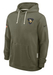 Nike Sweatshirts Adult Minnesota Vikings Nike Olive 2025 Salute to Service Sideline Hooded Sweatshirt - Men's
