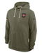Nike Sweatshirts Adult San Francisco 49ers Nike Olive 2025 Salute to Service Sideline Hooded Sweatshirt - Men's