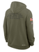 Nike Sweatshirts Adult San Francisco 49ers Nike Olive 2025 Salute to Service Sideline Hooded Sweatshirt - Men's