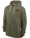 Nike Sweatshirts Adult Washington Commanders Nike Olive 2025 Salute to Service Sideline Hooded Sweatshirt - Men's