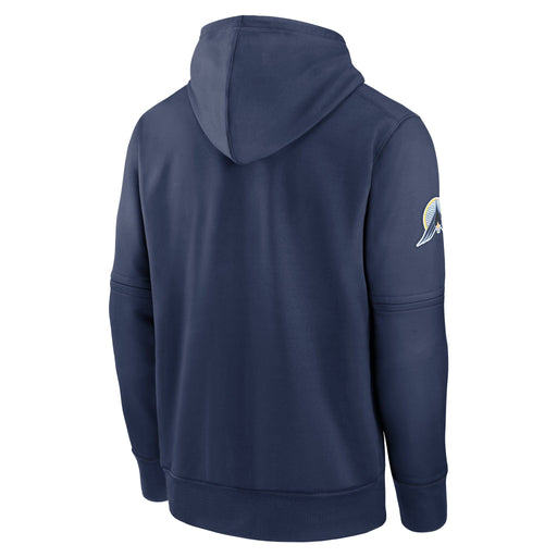Men's Minnesota Twins Nike Navy 2024 City Connect Therma Hooded Sweatshirt