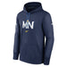 Men's Minnesota Twins Nike Navy 2024 City Connect Therma Hooded Sweatshirt