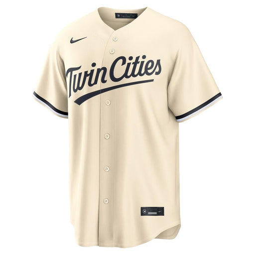 Nike Team Sports, Inc. Jerseys MLB Adult Minnesota Twins Cream Twins Cities Alternate 1 Replica Nike Jersey - Men's