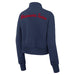 Nike Womens MLB Women's Minnesota Twins Navy Nike 1/2 Zip Phoenix Fleece